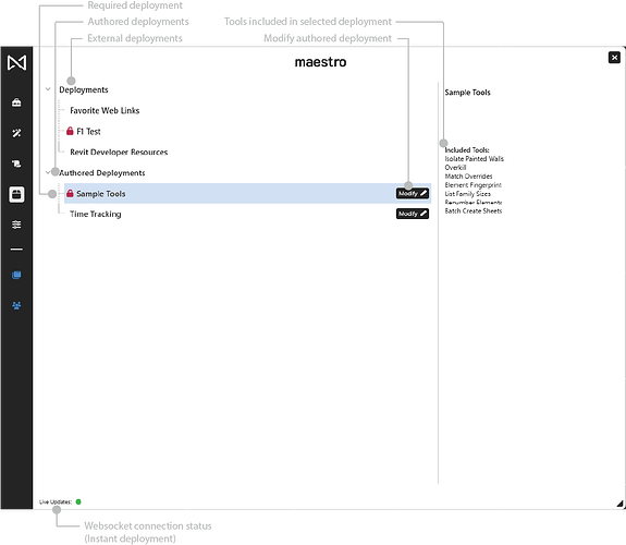 Deployment Manager Interface