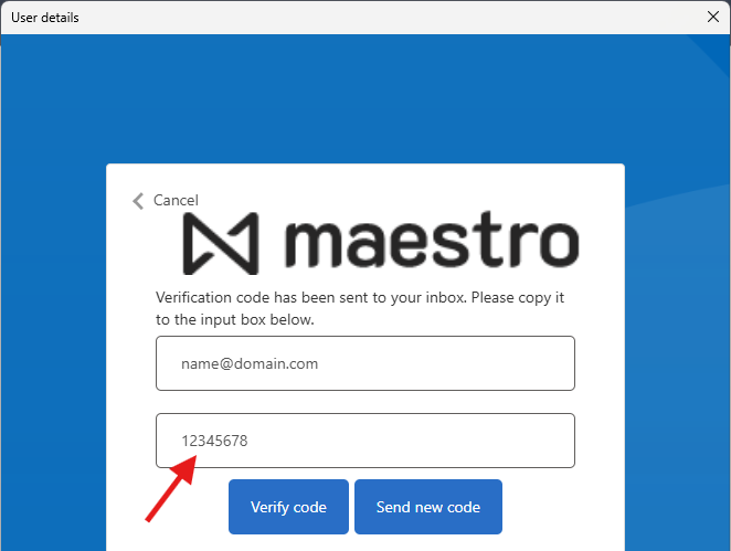Email Verification Code